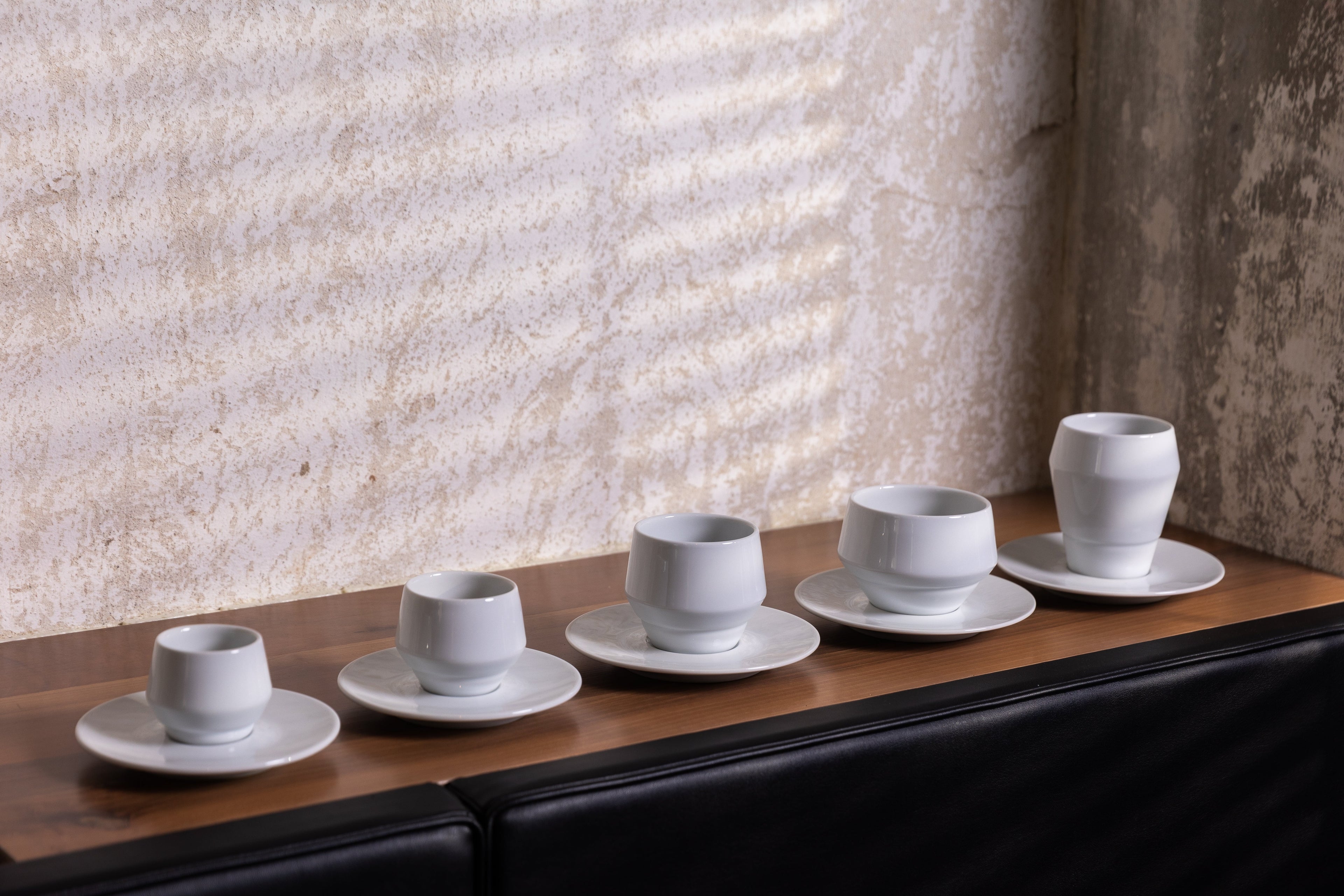 4 x Maniko cappuccino/latte cup saucer