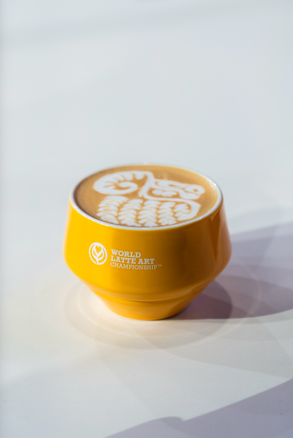 1 x Maniko Double Coffee Cup with Saucer - WLAC San Diego 2026 Official Mug