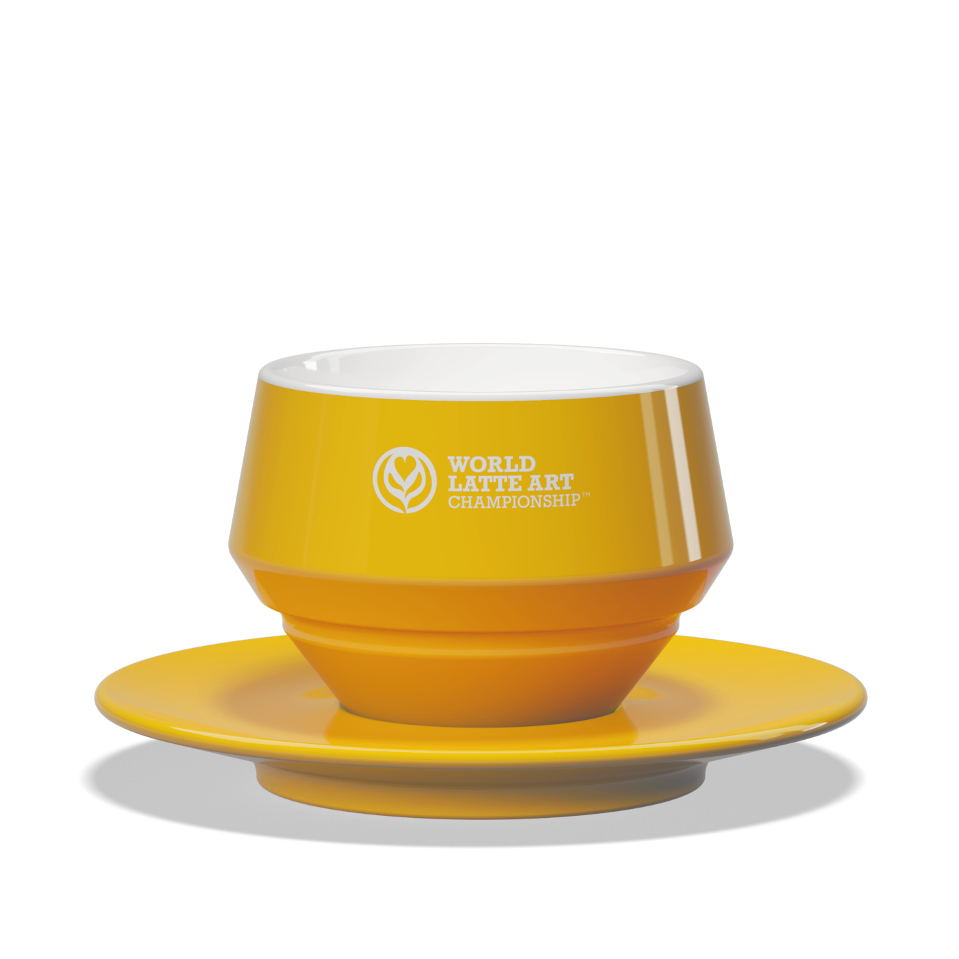 1 x Maniko milk cup with saucer - WLAC San Diego 2026 Official Mug