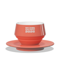 1 x Maniko milk cup with saucer - WLAC San Diego 2026 Official Mug