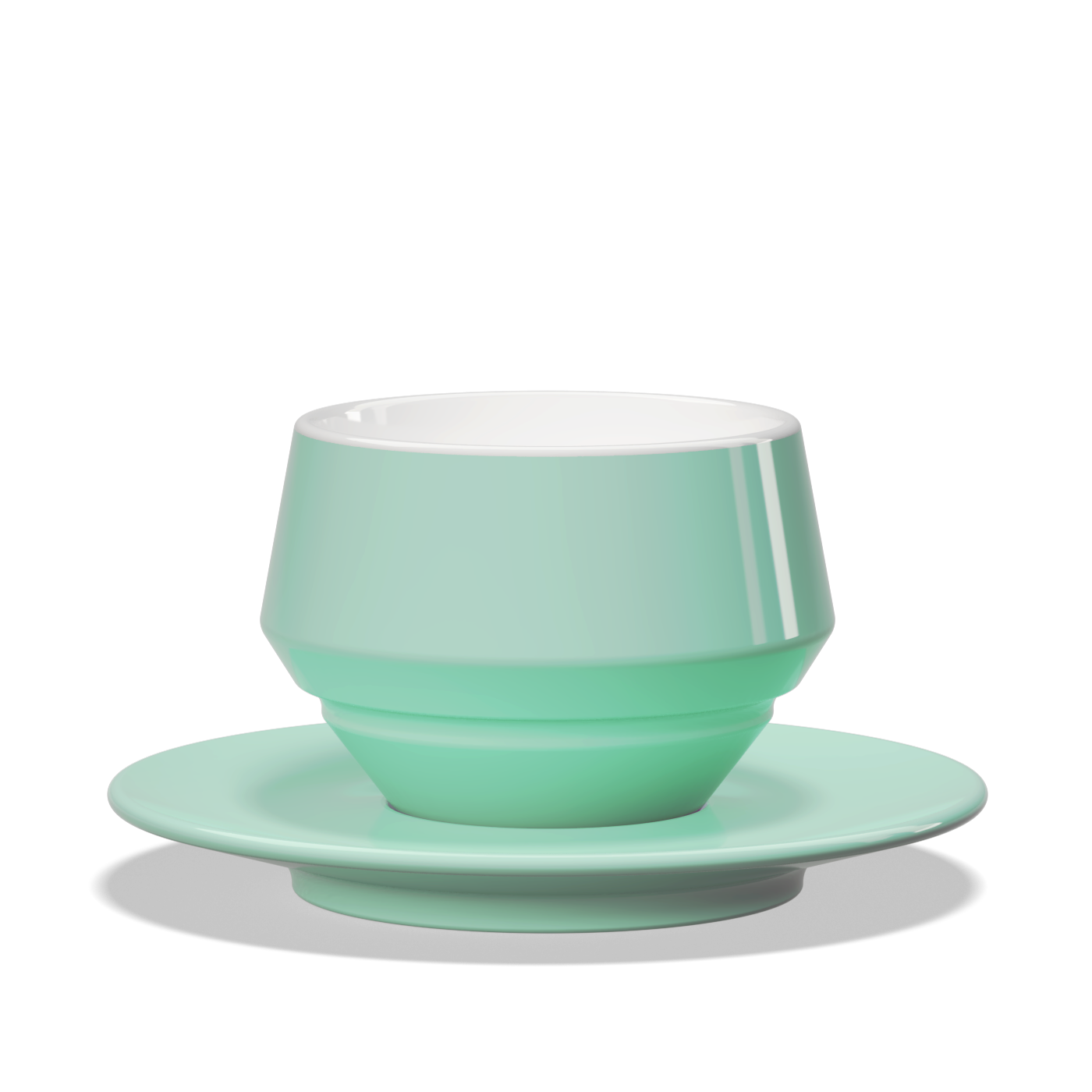 1 x Maniko milk cup with saucer