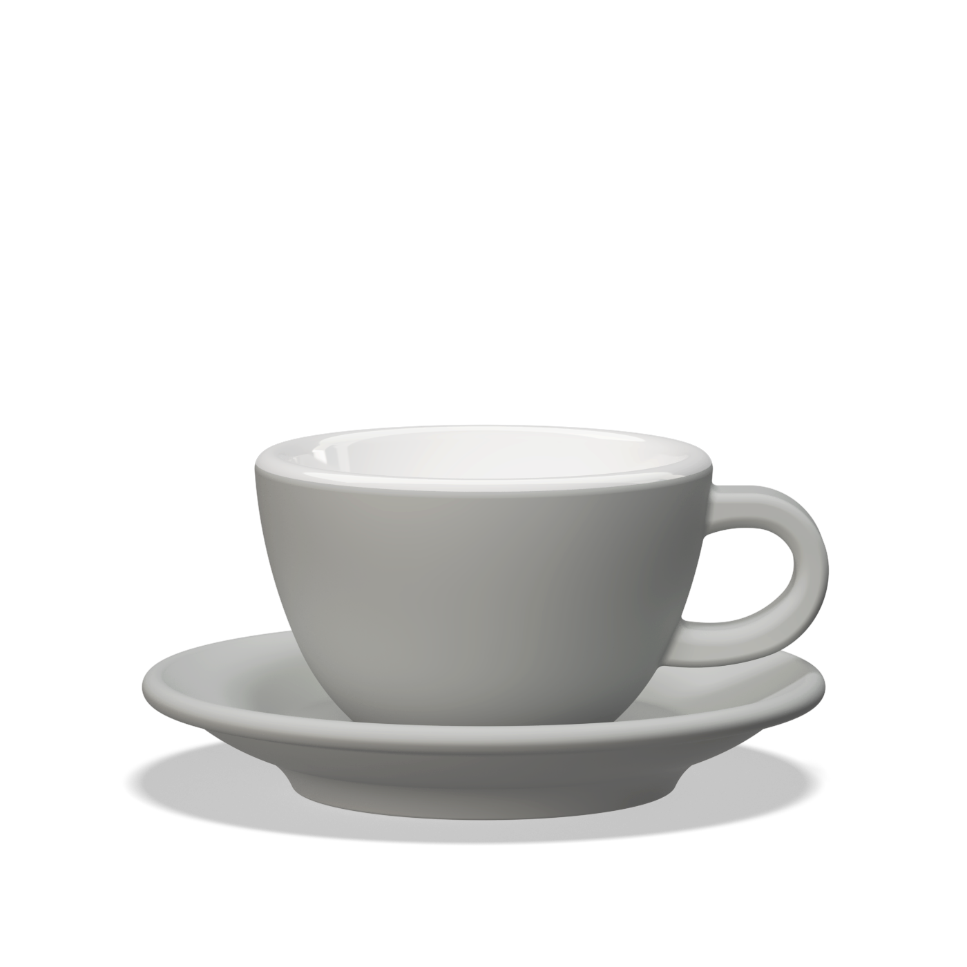1 x Tulipano Cappuccino Cup with Saucer