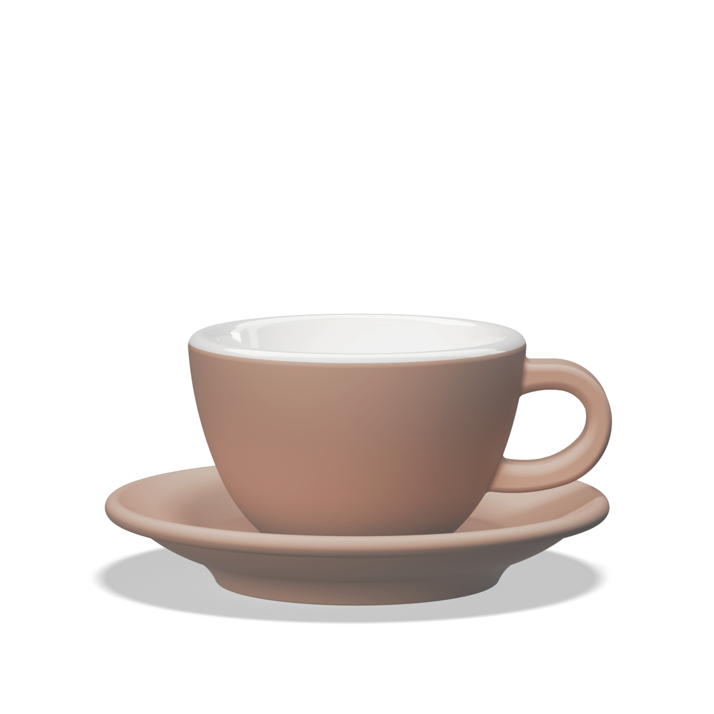 1 x Tulipano Cappuccino Cup with Saucer