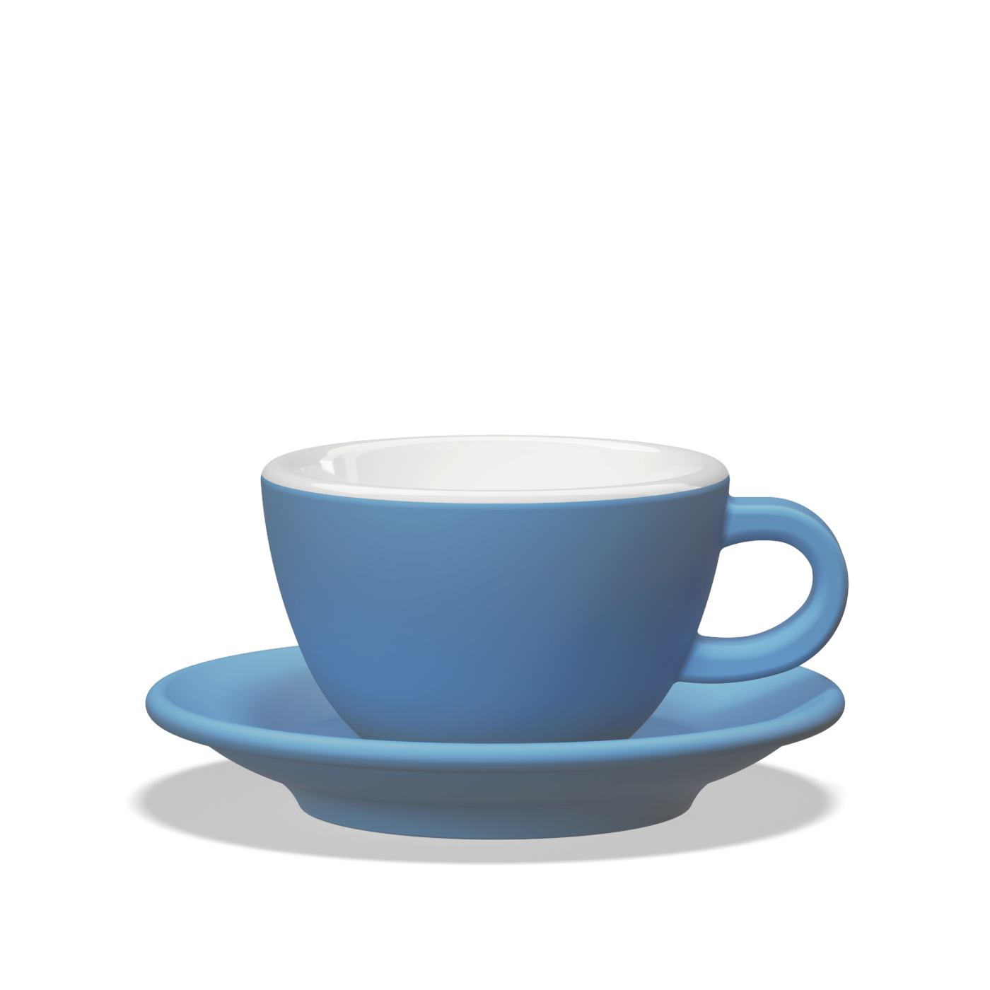 1 x Tulipano Cappuccino Cup with Saucer