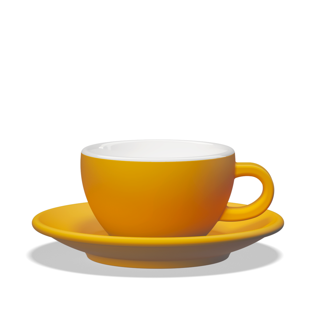 1 x Tulipano Milk Cup 260cc with Saucer