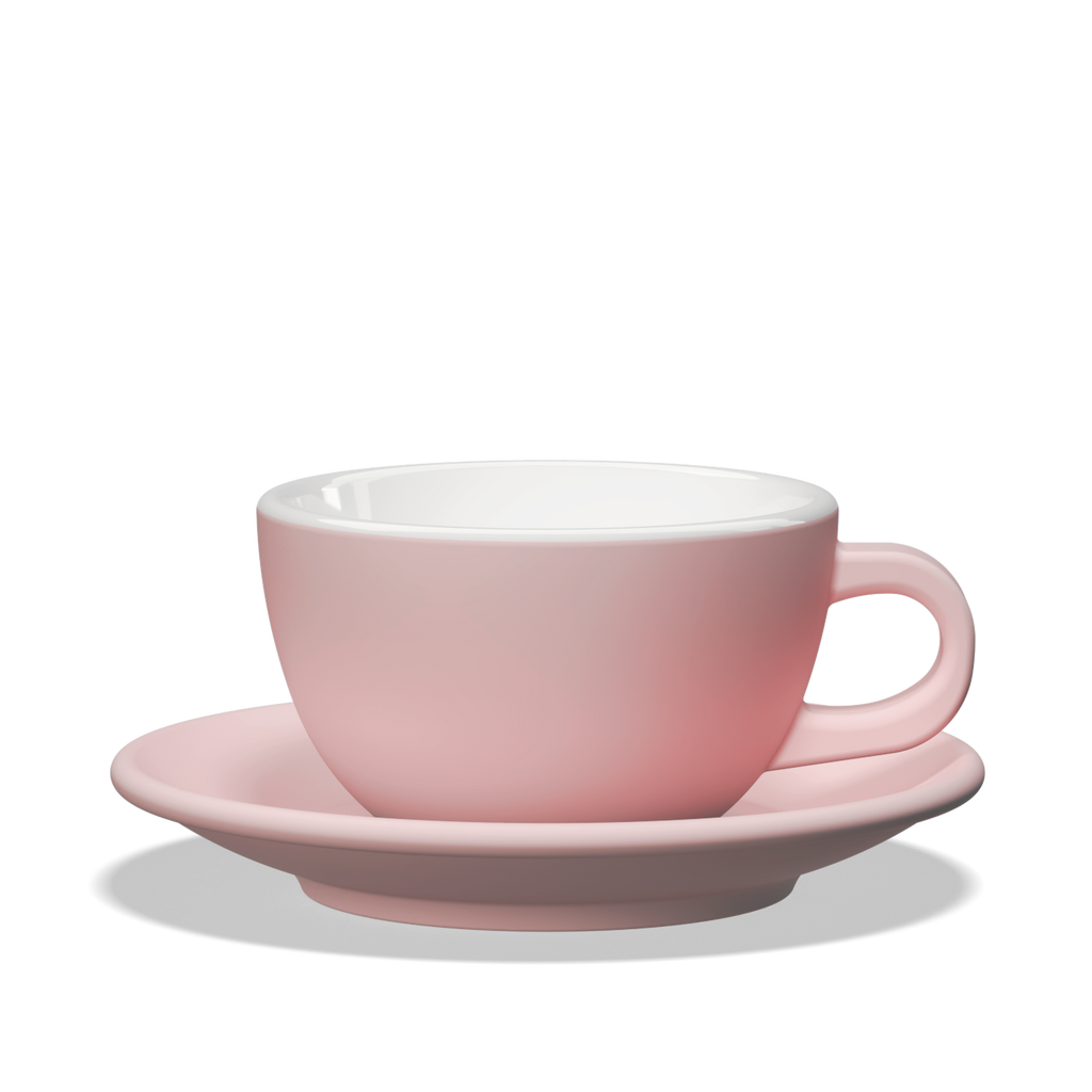 1 x Tulipano Milk Cup 300cc with Saucer