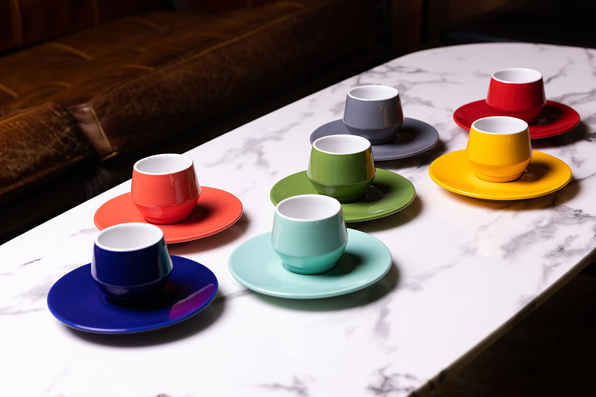 1 x Maniko cappuccino cup with saucer